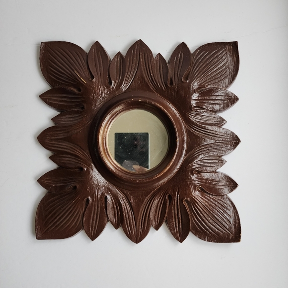 Vintage decrotive wall mirror - Picture 5 of 11